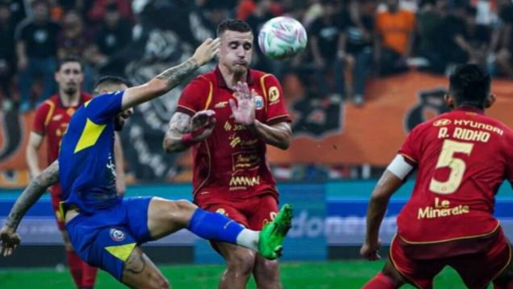 Persija Tundukkan Arema FC 3-0 di Laga Uji Coba di Jakarta