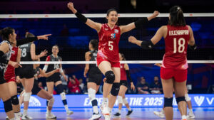 Thailand Bertahan di VNL Putri 2025 Usai Menang Dramatis atas Kanada