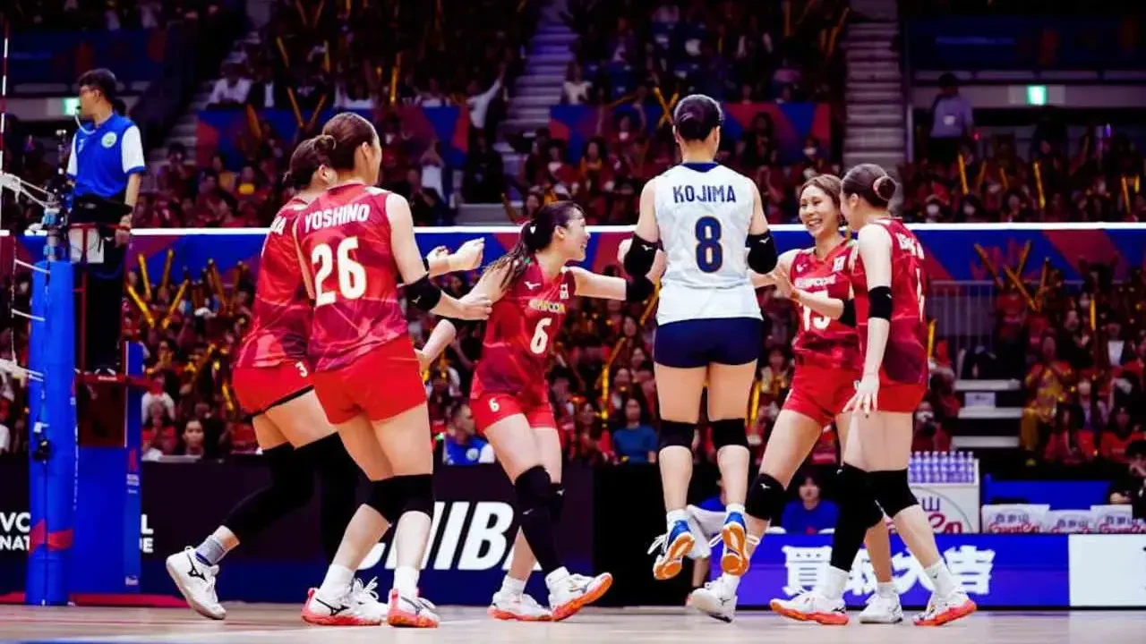 Tim Voli Putri Jepang Melaju ke Final Round VNL 2025, Tantang Turki di 8 Besar