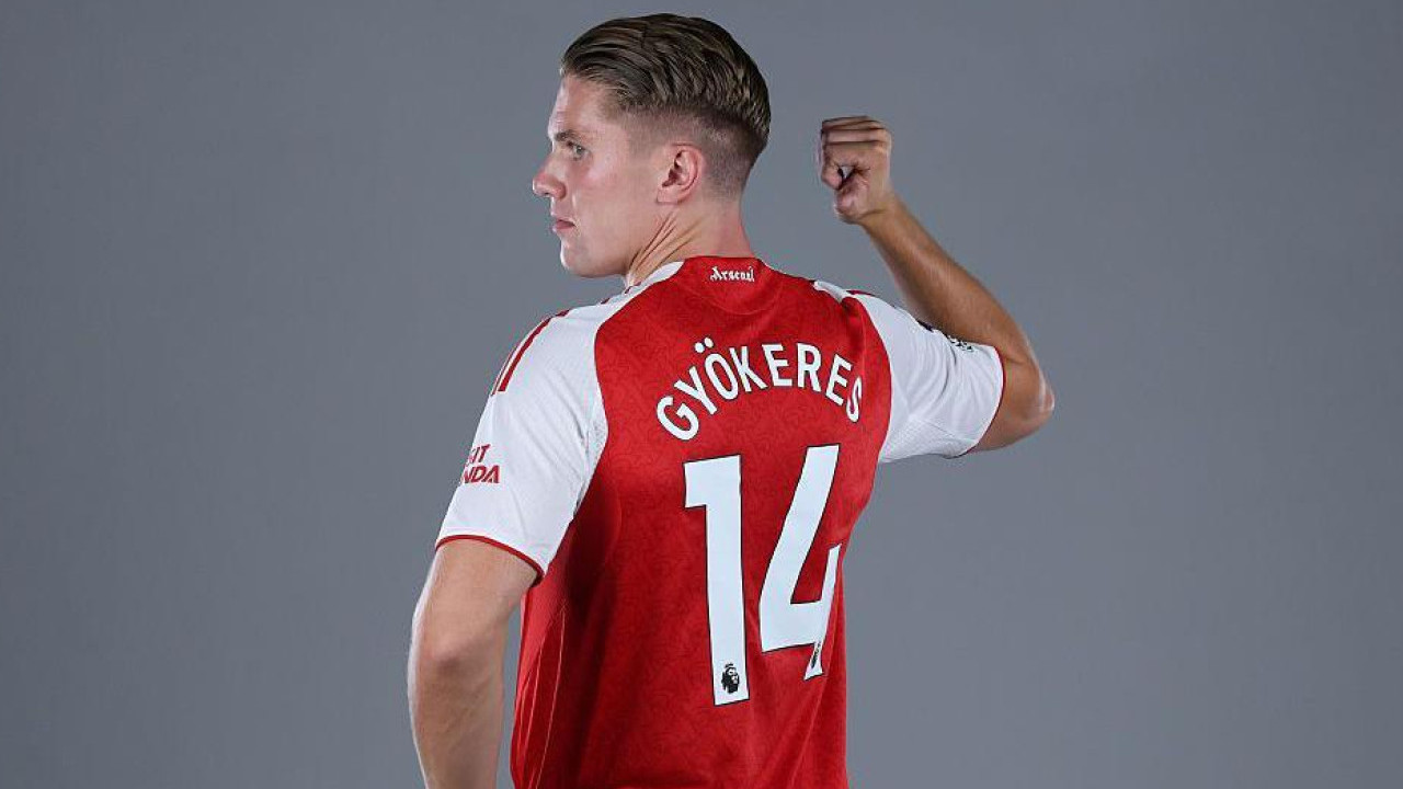 Viktor Gyokeres Pilih Nomor Ikonik, Tekanan untuk Bintang Baru Arsenal Meningkat