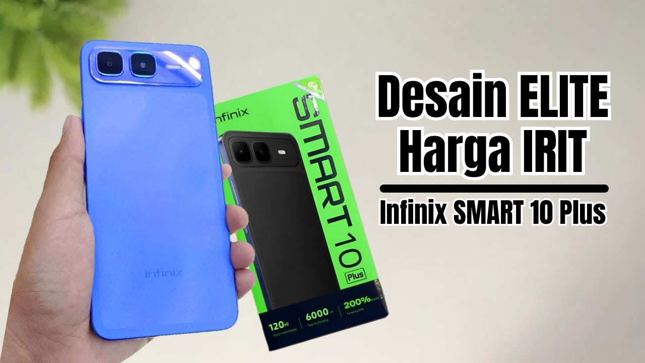 Infinix Smart 10 Plus: Smartphone 1 Jutaan dengan Baterai Besar dan Performa Kuat