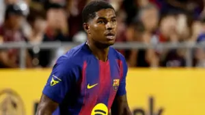 Hansi Flick Puji Ketajaman Rashford di Laga Barcelona vs Daegu