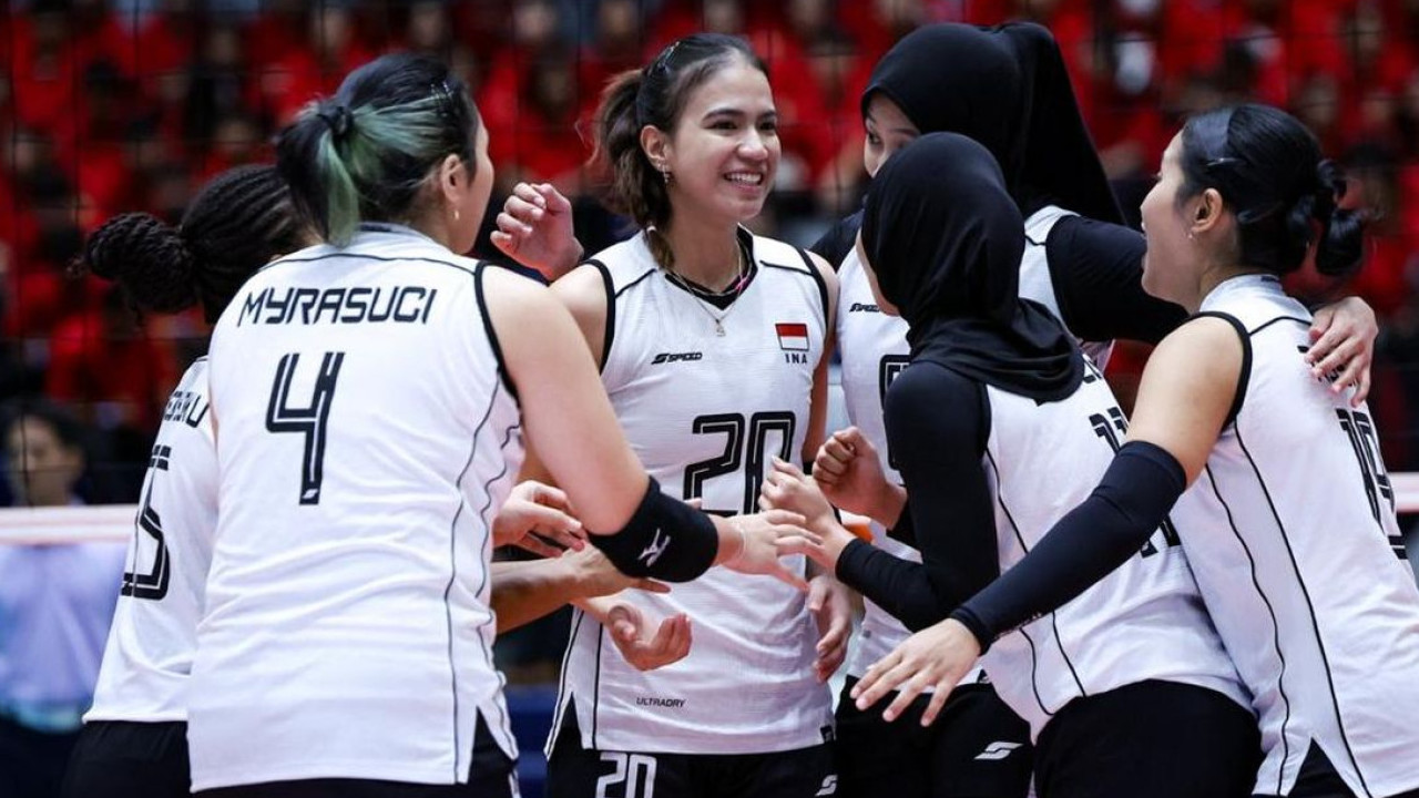 Jadwal Siaran Langsung Timnas Voli Putri vs Thailand di SEA V League 2025, Catat Waktunya!