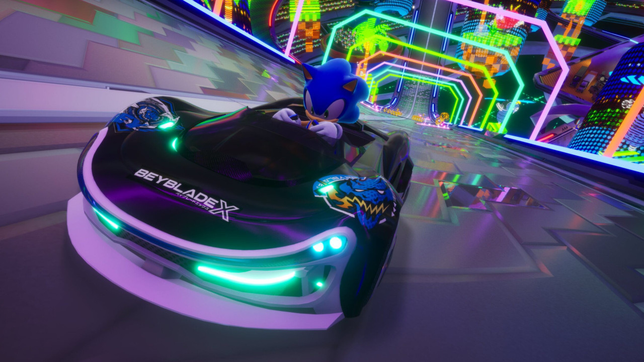 Sega Hadirkan Kolaborasi Seru Sonic Racing: CrossWorlds dengan Beyblade X