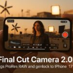 Apple Resmi Meluncurkan Final Cut Camera 2.0 dengan ProRes RAW dan Genlock di iPhone 17