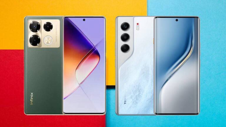 Infinix Note 40 Pro vs Tecno Camon 40 Pro: Duel Sengit Smartphone Menengah Premium
