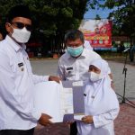 Dinsos Garut Siapkan Mobil Pemadam Kebakaran Saat Pelantikan Ratusan PKH dan TKSK