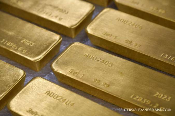 Harga Emas Dekati Rekor, Saham Pertambangan Bergerak Naik Turun Jumat (3/10)