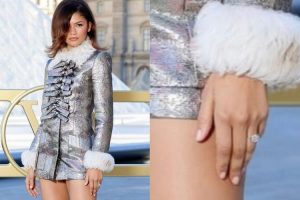 Zendaya Tampil Membuat Heboh di Paris Fashion Week 2025 dengan Gaun Mini Metalik dan Cincin Pertunangan yang Menarik Perhatian