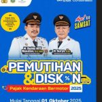 Pemutihan Pajak Kendaraan Mulai 1 Oktober 2025, Ini Rinciannya