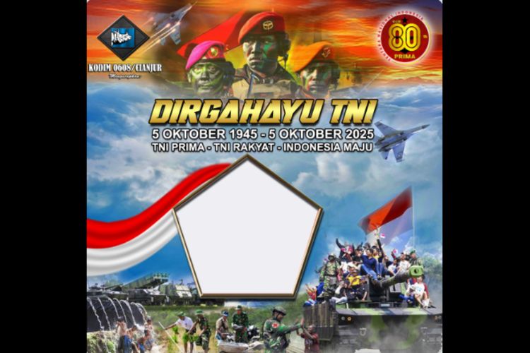 Twibbon 35 Karya, Dukung TNI Jadi Lebih Kuat dan Profesional