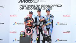 Fermin Aldeguer Menang Dramatis di MotoGP Indonesia 2025, Jadi Pembalap Pemula Teruda Kedua Sejarah