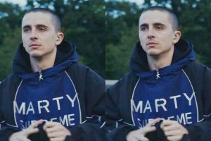 Timothee Chalamet Membuat Penggemar Terkejut dengan Penampilan Baru saat Promosi Film Marty Supreme