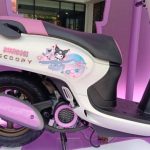 Kuromi Tampil di Honda Scoopy, Desain Motor yang Keren dan Unik