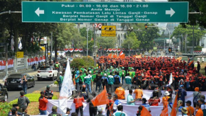 Demo Buruh Hari Ini, Pengendara Diminta Pakai Jalur Alternatif
