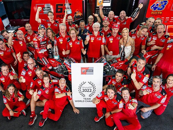 Tiga Gelar Juara! Performa Kuat Ducati Lenovo Amankan Gelar Tim MotoGP 2025
