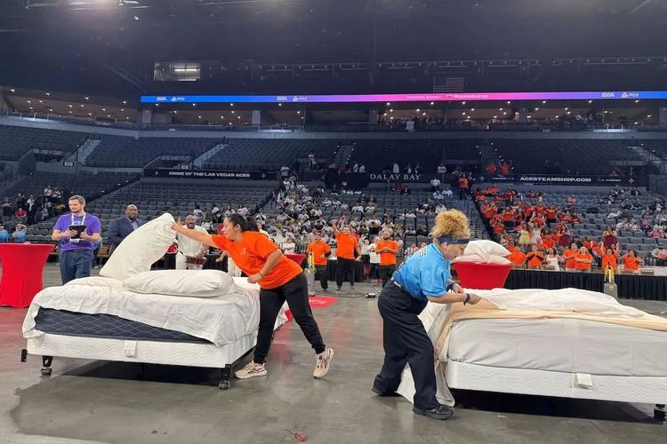 Olimpiade Kebersihan Digelar di Las Vegas, Kompetisi Petugas Hotel Olimpiade Kebersihan Digelar di Las Vegas, Kompetisi Petugas Hotel