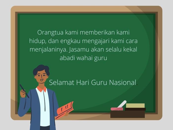 50 Ucapan Selamat Hari Guru 2025 yang Mengharukan dan Berarti 50 Ucapan Selamat Hari Guru 2025 yang Mengharukan dan Berarti