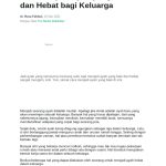 Gerakan Ayah Ambil Rapor Perkuat Peran Keluarga Ciptakan Generasi Hebat