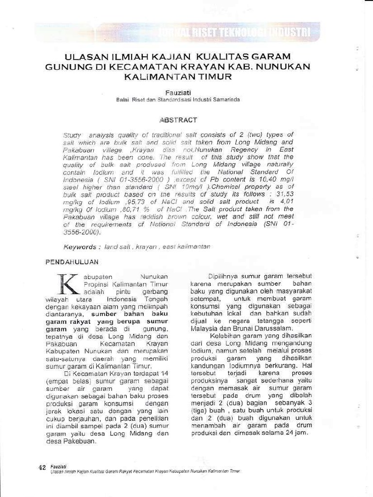 Garam Gunung Krayan: Jejak Leluhur di Ujung Kalimantan Utara Garam Gunung Krayan: Jejak Leluhur di Ujung Kalimantan Utara