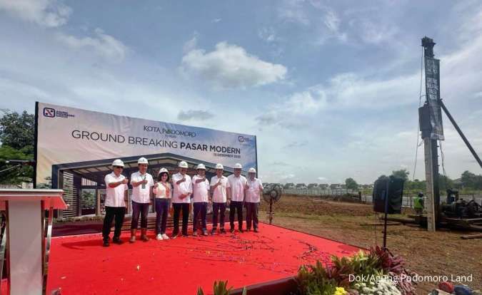 Bangun Pasar Modern, APLN Kuatkan Ekosistem Kota Podomoro Tenjo Bangun Pasar Modern, APLN Kuatkan Ekosistem Kota Podomoro Tenjo