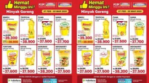 Promo minyak goreng murah Indomaret hari ini, Senin 22 Desember 2025