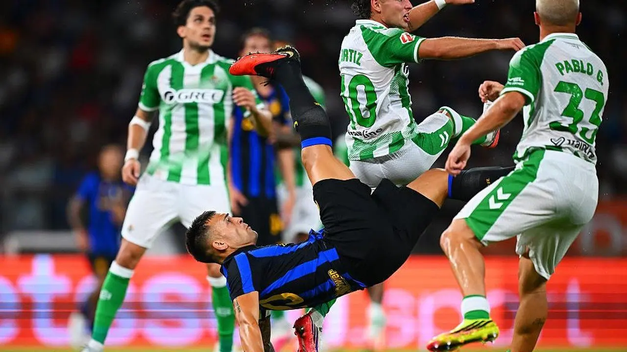 Gol Tunggal Stones Pastikan Kemenangan Inter Milan atas Real Betis di Laga Pramusim